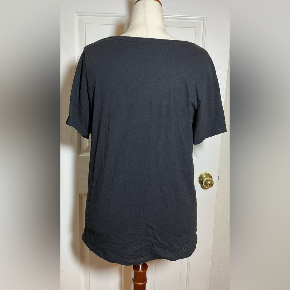 Lane Bryant Queen of Halloween Black Graphic Tee Plus Size 18/20 - Picture 4 of 5